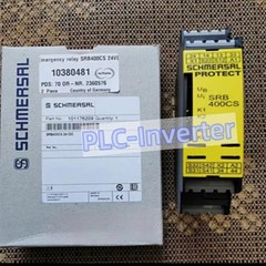 NEW 1PC SCHMERSAL SRB400CS-24VDC safety relay 101176209 Fast Delivery DHL/FedEX/