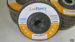 Lot of 17 Aluminum Flap Discs 4-1/2″ x 7/8″ 40 Grit 13300 Max RPM 80 m/s EN13743