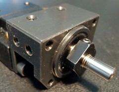 NSK MCM03010P01K Monocarrier™ actuator, 100mm Travel, 1mm Lead, 5mm shaft dia.