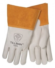 Tillman 1350 Pearl Top Grain Cowhide MIG Welders Work Gloves 4″ Cuff XSM-2XL