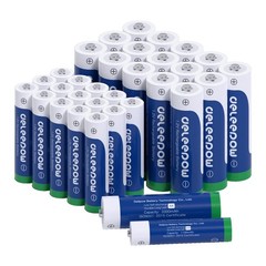 Deleepow Nimh 3300Mah Aa Rechargeable Batteries 16 Pack 1.2V Aa Rechargeable