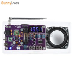 Digital Tube FM Radio Electronic Kit DIY Soldering Practice Kit 87.5MHz~108MHz