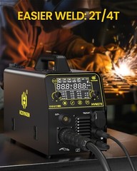 6 in1 MIG/CUT/TIG/MMA Welder 250A 220V Welding Machine Plasma Cutter Gas/Gasless