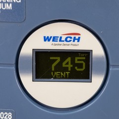 Welch 2028 Self-Cleaning Dry Vacuum System Laboratory Vacuum Pump Tested Working