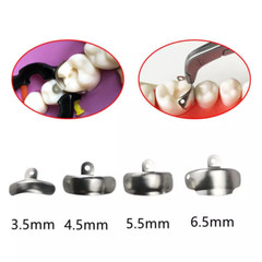 Dental Matrix Bands Ring Sectional Matrix System Clamp Plastic Tulwar Wedges Set