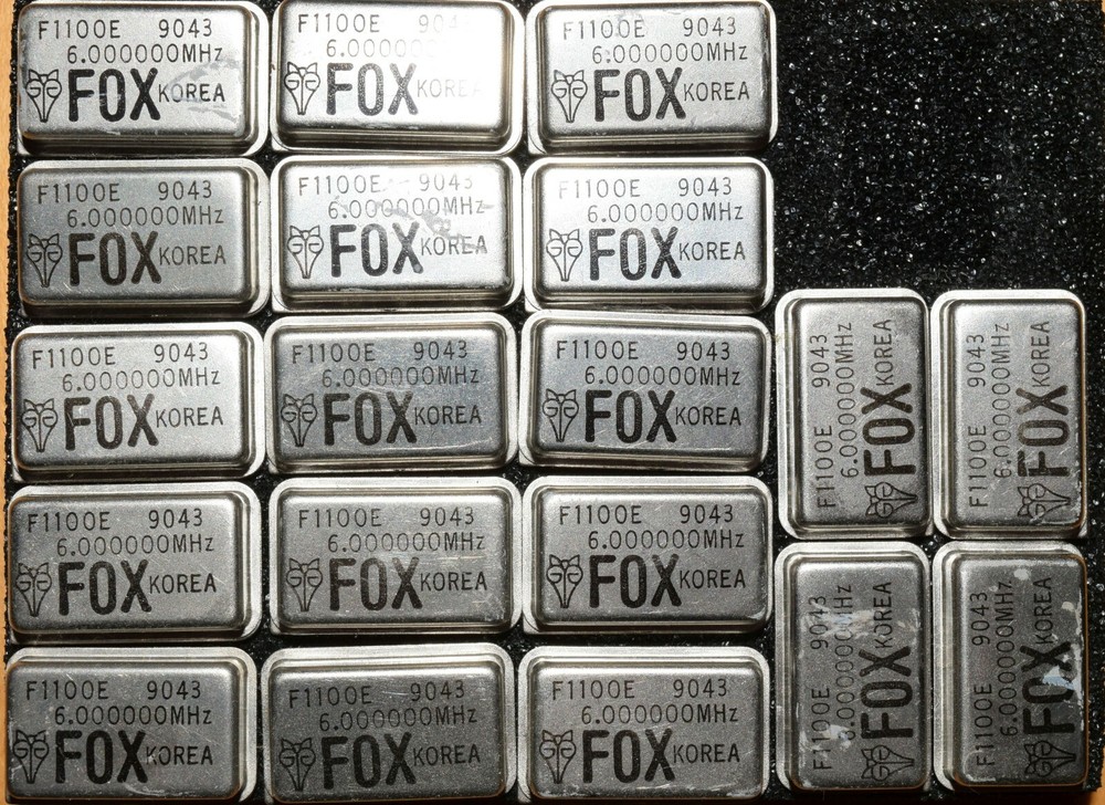 Fox 5.0V 6MHz T/H DIP Clock Oscillator F1100E-6.000000MHZ