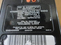 MOTOROLA LOT OF 10 H01UCF6PW1BN MTS 2000 WITH BATTERIES AND ANTENNAS