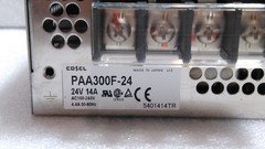 [Used] COSEL / PAA300F-24 / DC POWER SUPPLY, 24V 14A, 1pcs