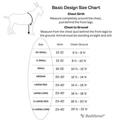 Urine Scald & Odor Control OLOR Buck Apron™ with Strap – Goats/Sheep X-SMALL
