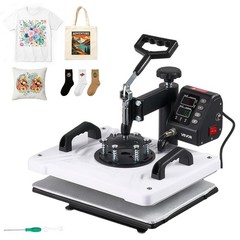 VEVOR Heat Press Machine 12 x 15 in Sublimation Press Machine for T-Shirts Bags
