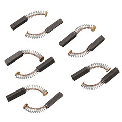 High Performance Carbon Brush Set 10 Pcs 20mm x 5mm x 5mm Long Service Life