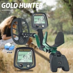 Metal Detector with 11″ Concentric Search Coil, 3 Accessories & 5 Year Warranty
