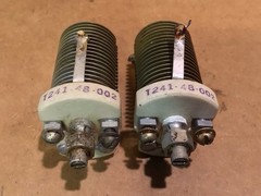 Pair ASP T241-48-002 Variable Air Capacitors RF Tuning