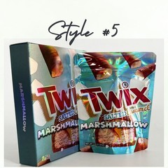 3.5g Mylar Bags with Box Smell Proof Resealable (128 Pack +) Mix Match Wholesale