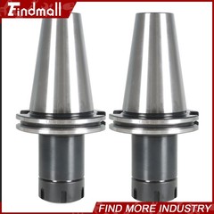 CAT50-ER32 COLLET CHUCK 4″ Gage Length—4 CHUCKS NEW Tool Holder Set
