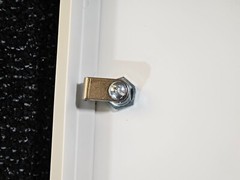 ELMDOR DW18X18PC-CL Dry Wall Access Door, 18×18, Prime Coat W/ Cylinder Lock