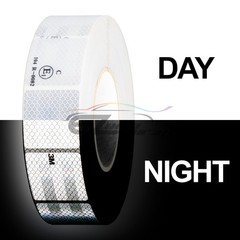 3M Diamond Grade White Conspicuity Tape 2″ x 2″ CE Approved Reflective Safety