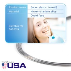 AZDENT Dental Orthodontic Brackets Braces /Supper Elastic Niti Arch Wires
