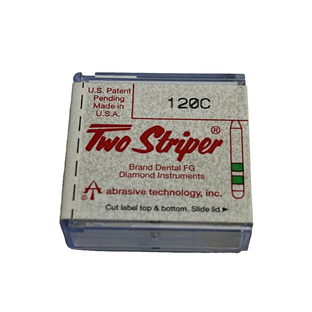 Premier Two Striper Diamond Bur 120C – Dental Rotary Instrument