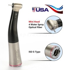 1:5 ratio Dental Fiber Optic LED Contra Angle Handpiece Inner 4 Spray /Rotor fr