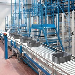 Akro-Mils 33224Grey Industrial Grade Polymer, Divider Box, Gray, 22 3/8 In L, 4
