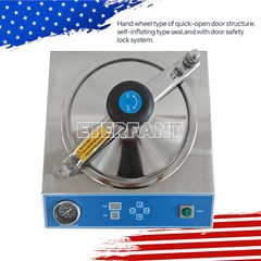 Dental 28L/35L High Pressure Sterilizer Vertical Autoclave Sterilizer 105-134°C