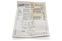 Vintage (1980) DC Power Supply (5 VDC at 3 AMPS), Condor Inc (#B5-3/OVP) – NEW