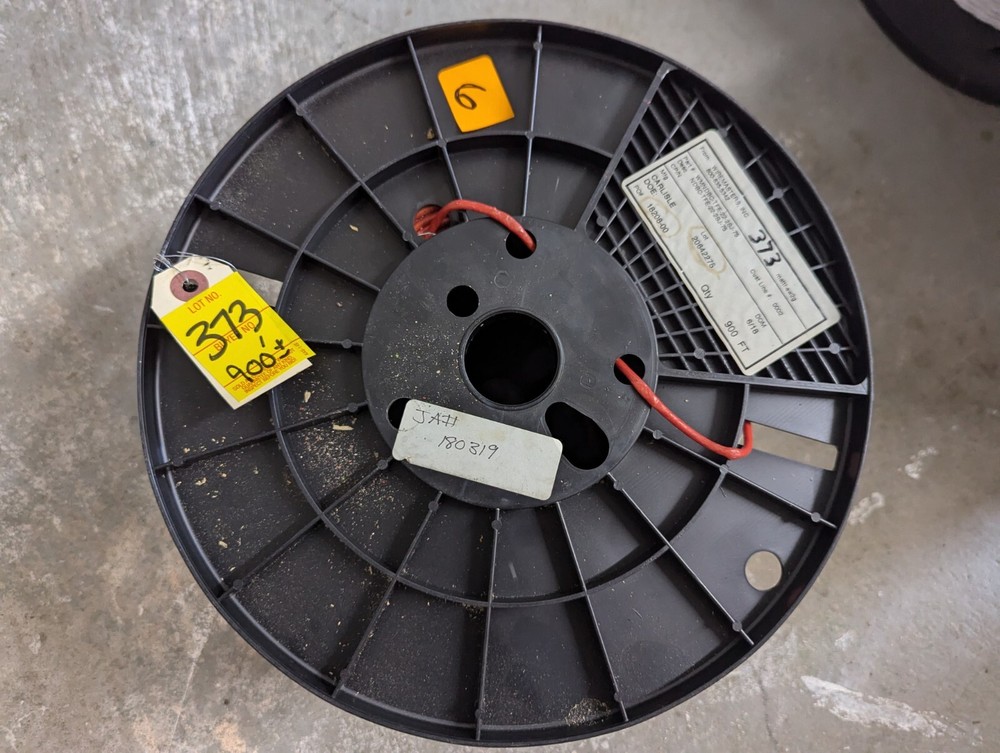 SEA Wire and Cable NDBC-TFE-22-2SJ-75 22/2 Red Teflon Jacket 75 Ohms 900 ft