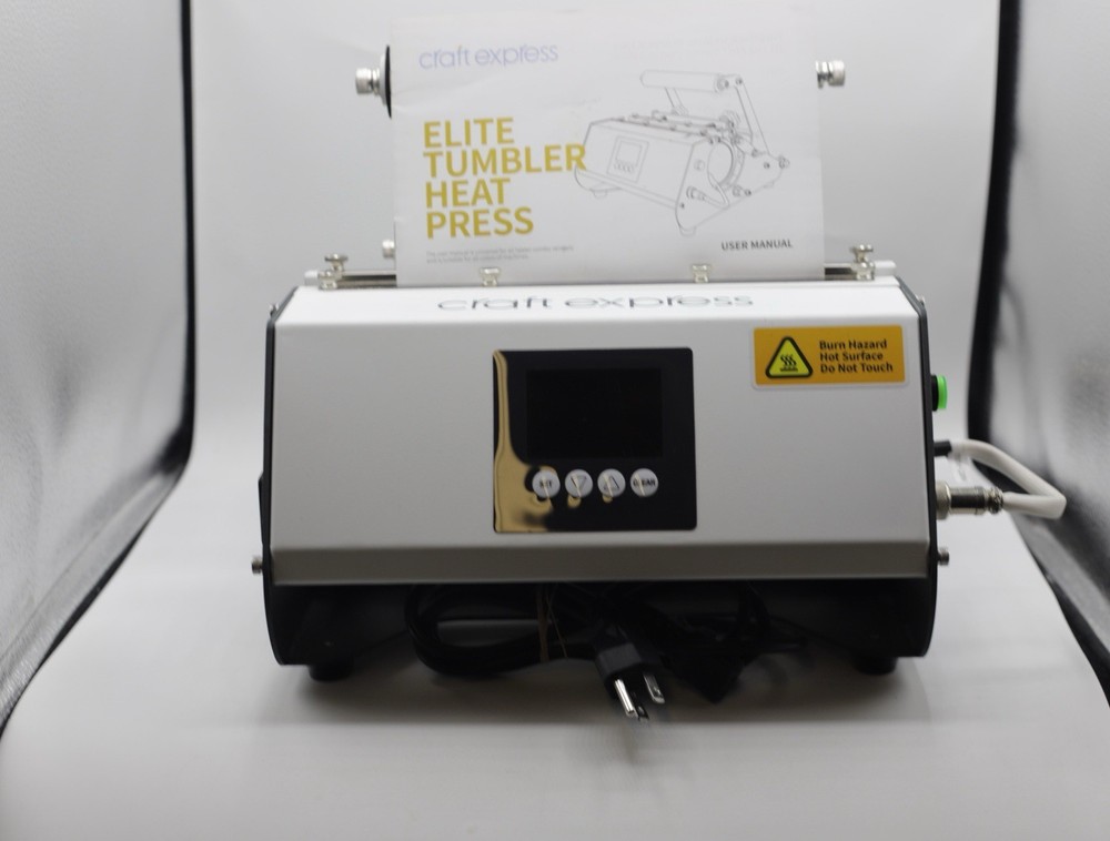 Craft Express Elite Pro Tumbler Heat Press — Sublimation Machine for Tumblers
