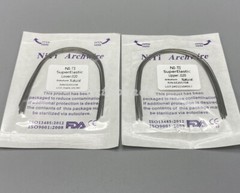 Super Elastic Niti Wire Dental Ortho Arch Wire Round Rectangular Wires Natural