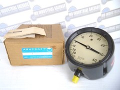 ASHCROFT – 45-1279-ASL-02L (30IMV-60 psi) – 4.5″ – 30 in VAC hG to 60 psi- (NEW)