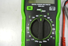 Commercial Electric 1011 112 432 (DMM-8301) 600V RMS Ranging Digital Multimeter