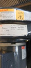 Dayton 1Tdn7 Round Oem Blower, With Dayton Motor .