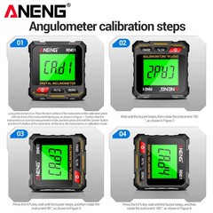 Magnetic Digital Level Box Gauge Angle Meter Finder Protractor Inclinometer