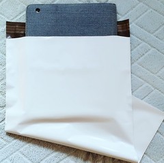 total 300pcs 100 each 6×9, 7.5×10.5, 10×13 white poly mailer bag *best quality*