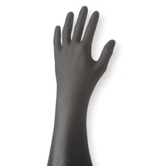 Showa 7700PFT, Disposable Gloves, 4 mil Palm, Nitrile, Powder-Free, L (9), 50