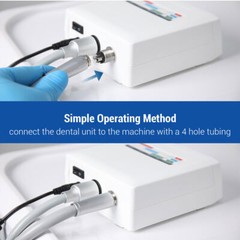 Dental Brushless Electric Micro Motor 4Hole / 1:1 1:5 LED Contra Angle Handpiece