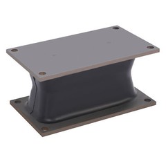 Rubber Isolator Shock Mount For Stanley Vibratory Compactor HS3000 HS3100 HSX3