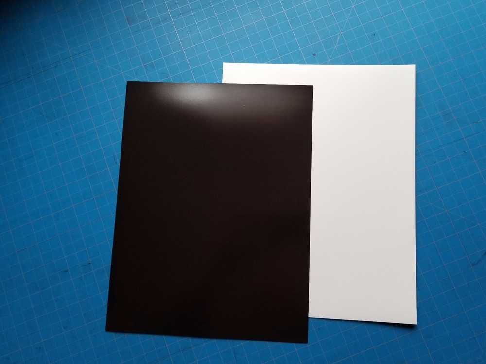 30 MIL PLAIN White Magnet Sheet 8.5″x11″ (1 SHEET of 30 mil Thick)