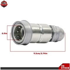 For Case IH 7110 7120 Hydraulic Breakaway Cartridge Female 84262367 BR93328C3