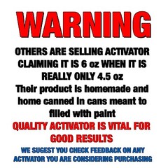 HYDROGRAPHIC FILM ACTIVATOR 16oz DIP DEMON AEROSOL SPRAY CAN HYDROVATOR