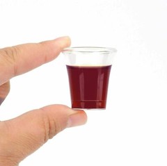 0.5 oz Disposable Clear Plastic Communion Cups Fit Holy Communion Tray