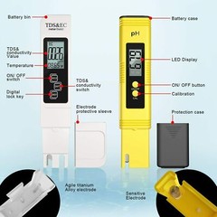 Digital Ph Meter+TDS Water Quality Tester Hydroponic Pool Water Aquarium Pocket