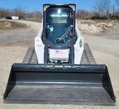 2023 Bobcat T870 High Flow Compact Track Loader 629 Hrs Cab A/C Clean