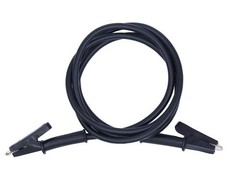 2 Pieces Silicone 39-Inch Alligator Clip Leads, 5A Max Current for Testing