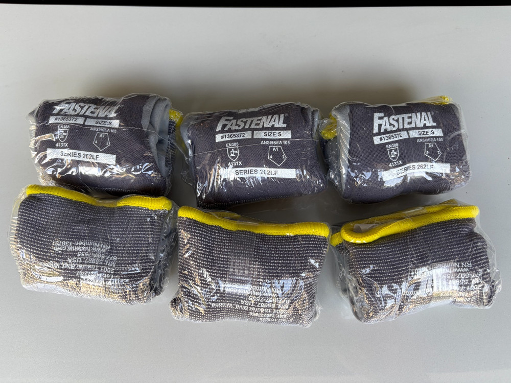 Fastenal 262LF Micro Foam Nitrile Breathable Palm Dip Glove- S (6 prs)