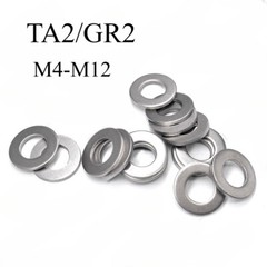 Titanium GR2 Plain Large Size Washers DIN9021