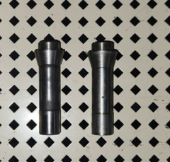 6-26 Lot of 2 Unmarked F-15 collets HEX & Rectangle