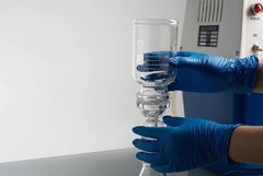 200Pcs PVDF Hydrophilic Membrane Filter 0.45um 50mm