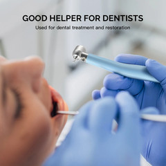 E-generator Dental High Speed Handpiece LED Fiber Optic Turbine Light Body 2/4 H